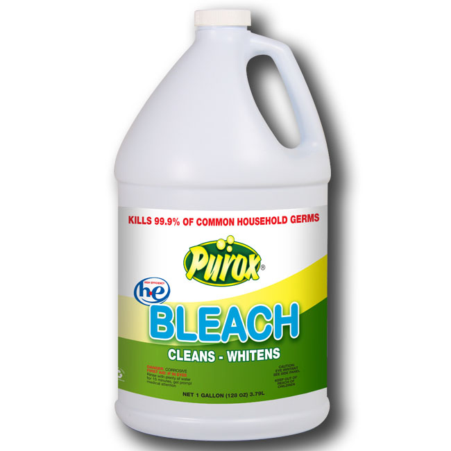 Bleach 128oz Regular Strength Cleans Whitens
